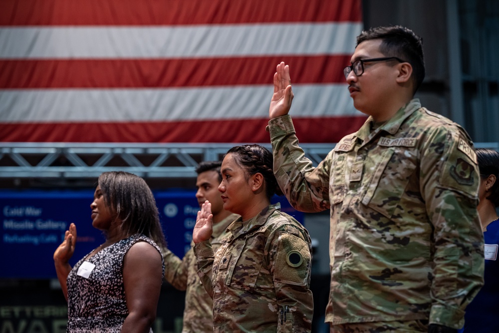 NMUSAF Naturalization Ceremony