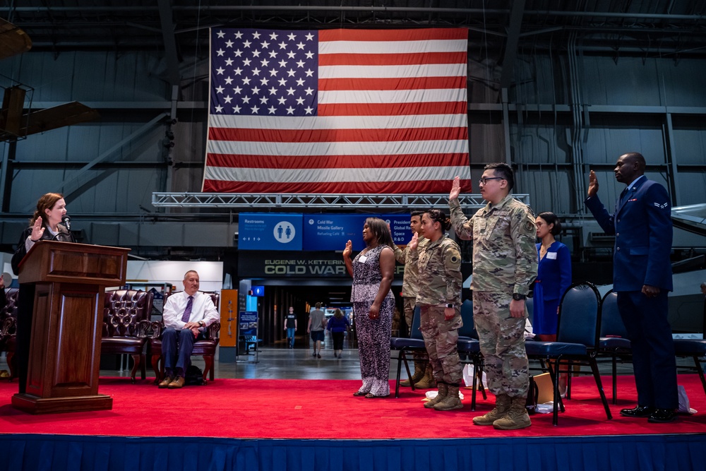 NMUSAF Naturalization Ceremony