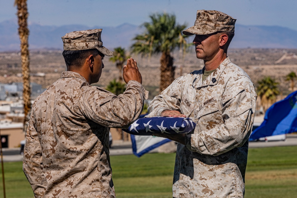 1st Sgt. Angelbert Muñoz retires after 22 years of service