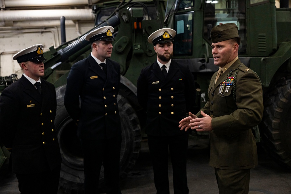 USS Mesa Verde and 26th MEU(SOC) host distinguished guests and leaders in Dublin, Ireland