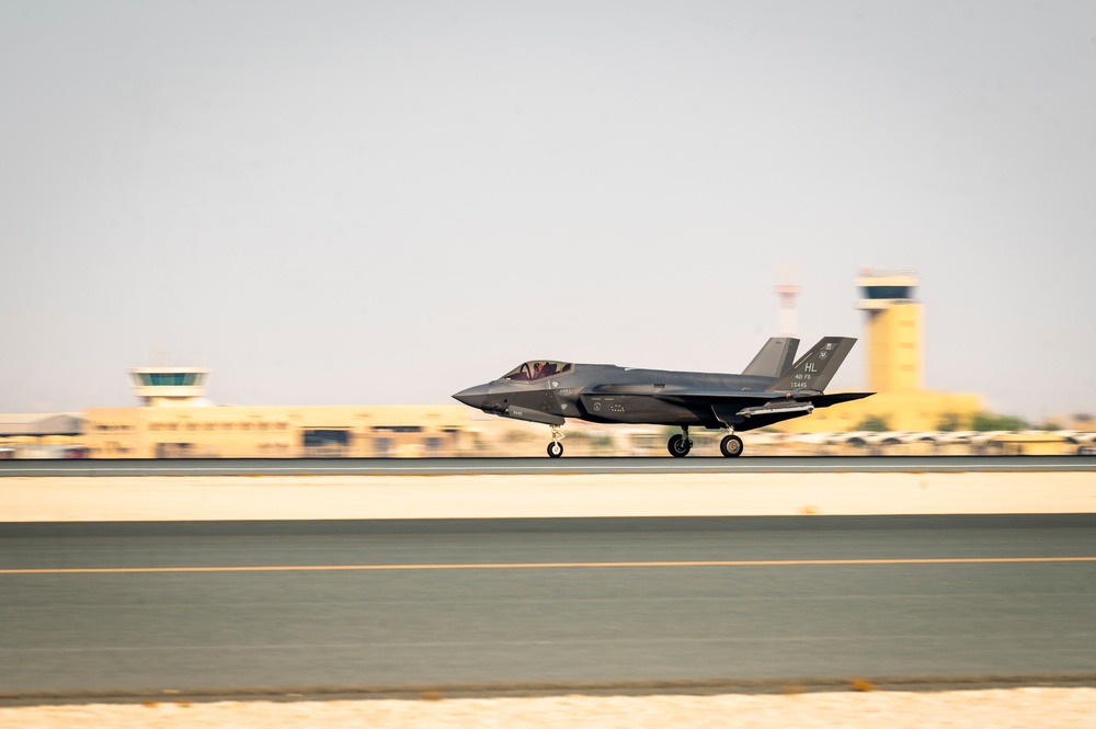 Hosting lethality: F-35s arrive at AUAB