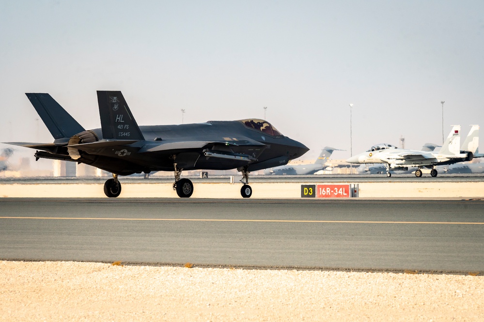 Hosting lethality: F-35s arrive at AUAB