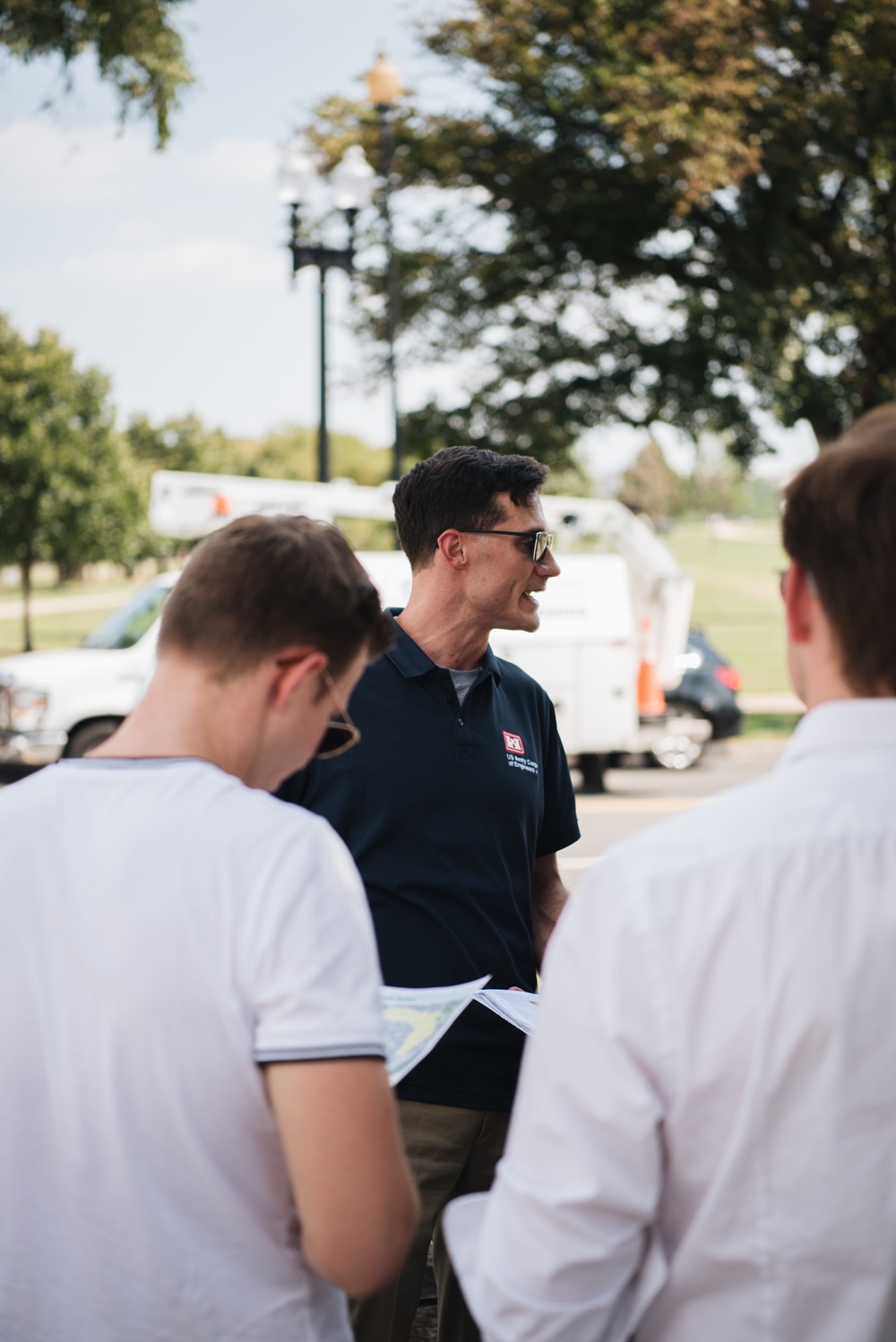 Baltimore District Hosts Netherlands for D.C. Levee Tour