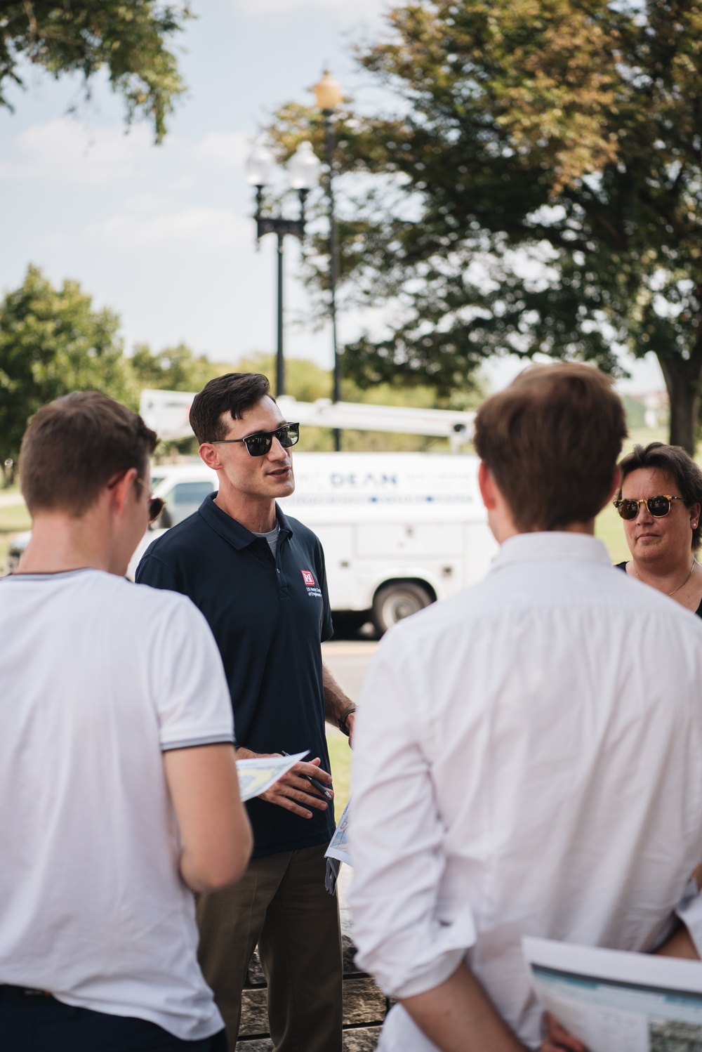 Baltimore District Hosts Netherlands for D.C. Levee Tour
