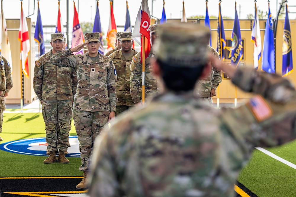 Alpha Co. Welcomes New Commander