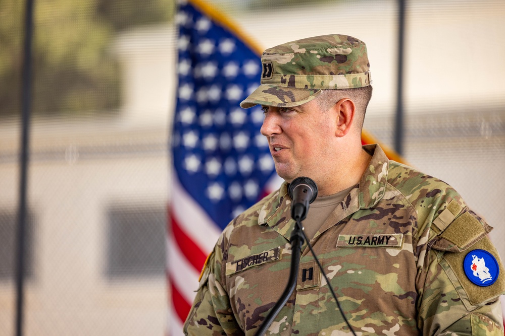 Alpha Co. Welcomes New Commander