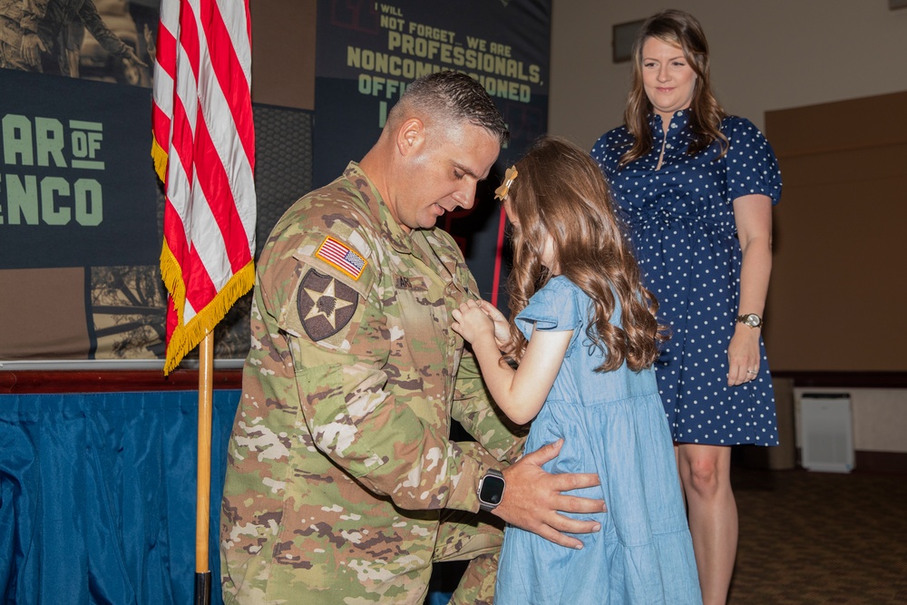 1st Infantry Division conducts lateral promotion