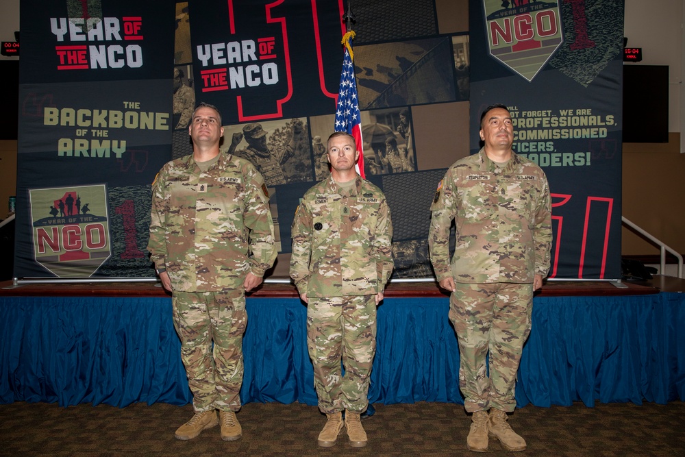 1st Infantry Division conducts lateral promotion