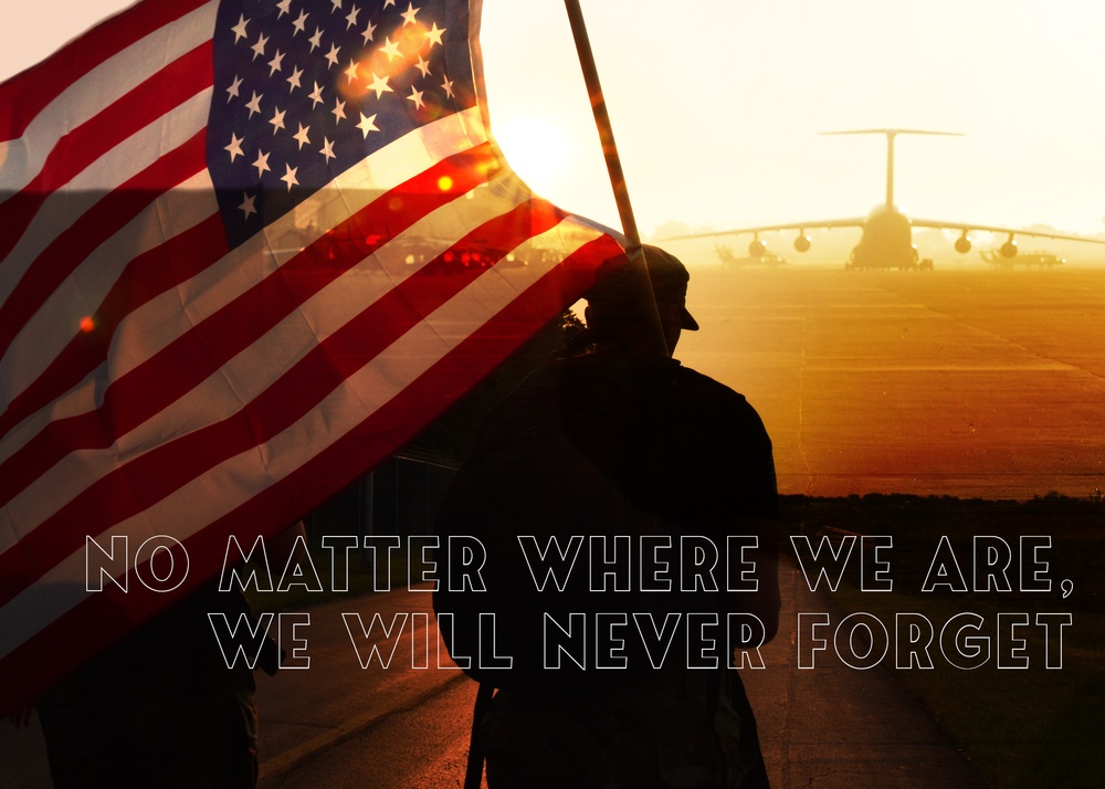 No matter where we are, we will never forget