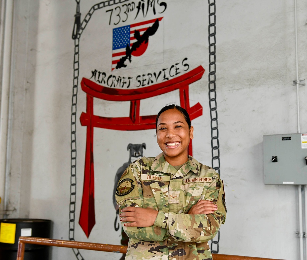A1C Ariah Rae Duenas Airman of the Week