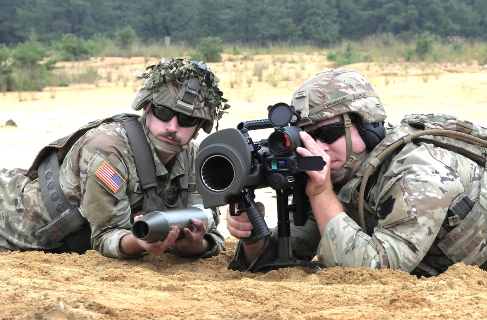 Fort Dix – 1 BN 175 INF Battalion Trains with the Carl Gustav Recoilless Rifle