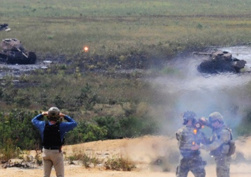 Fort Dix – 1 BN 175 INF Battalion Trains with the Carl Gustav Recoilless Rifle