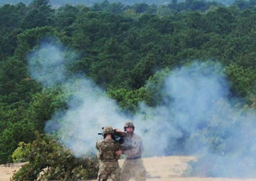 Fort Dix – 1 BN 175 INF Battalion Trains with the Carl Gustav Recoilless Rifle
