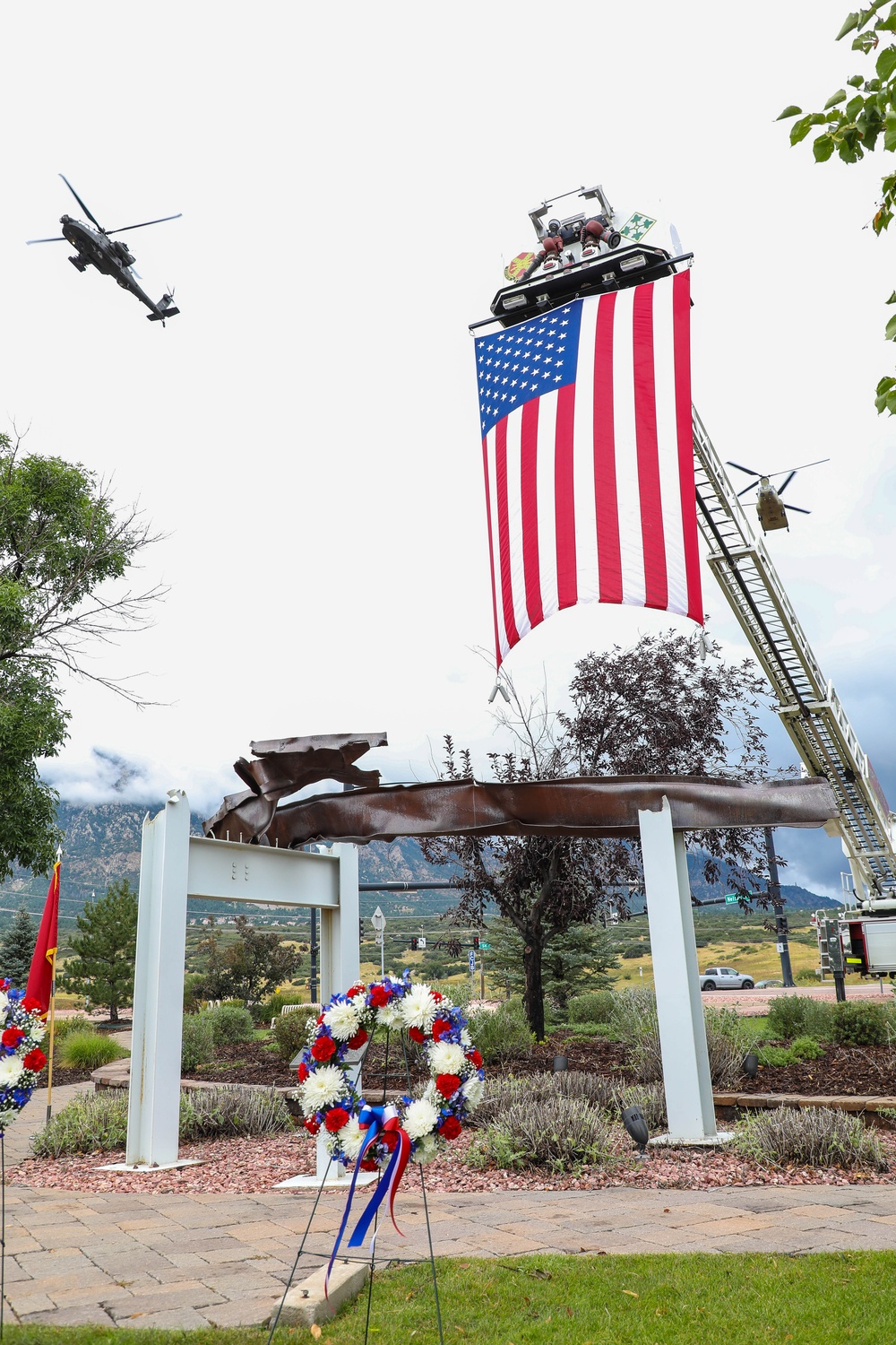 The 4th Infantry Division Honors Patriot Day