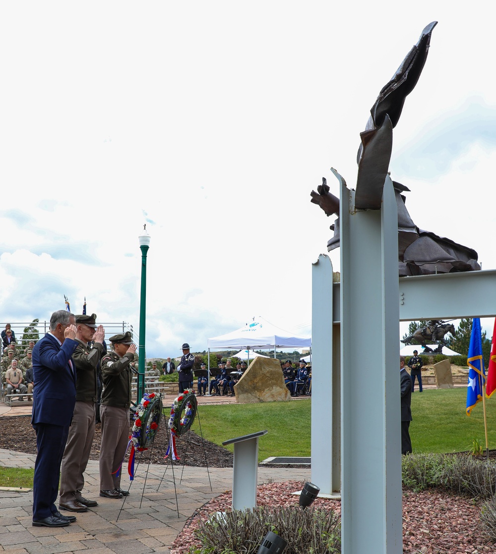 The 4th Infantry Division Honors Patriot Day