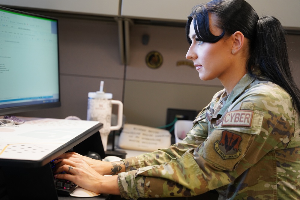 690th Cyberspace Operations Squadron Airman leads the way