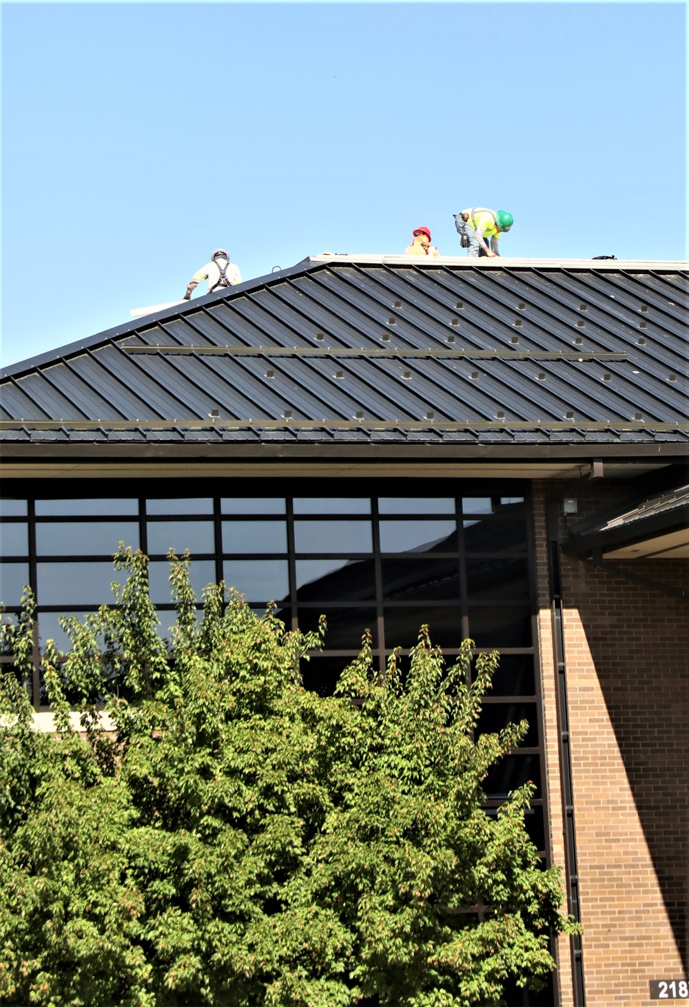 Army Corps of Engineer-led project at Sparta-Fort McCoy Airport, cantonment area underway for new roofing at Fort McCoy