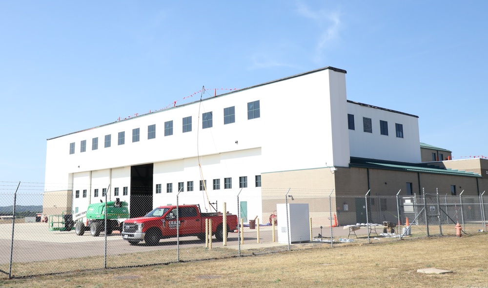 Army Corps of Engineer-led project at Sparta-Fort McCoy Airport, cantonment area underway for new roofing at Fort McCoy