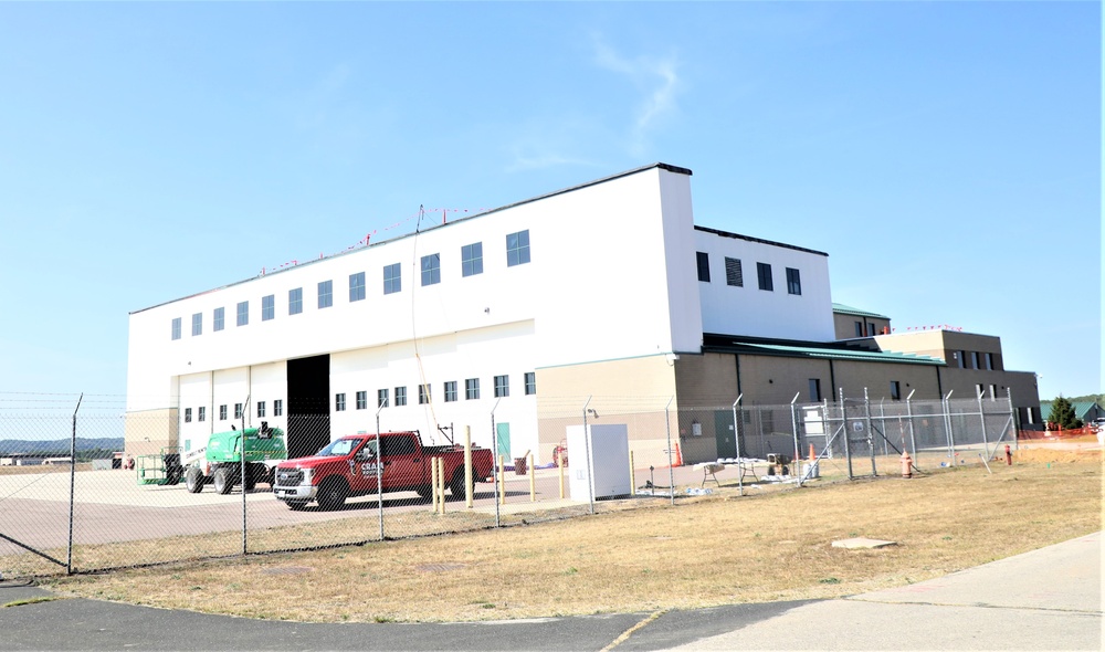 Army Corps of Engineer-led project at Sparta-Fort McCoy Airport, cantonment area underway for new roofing at Fort McCoy