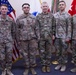 Lt. Gen. Patrick D. Frank, commanding general of U.S. Army Central, reenlists Spc. Nathan T. Rivera