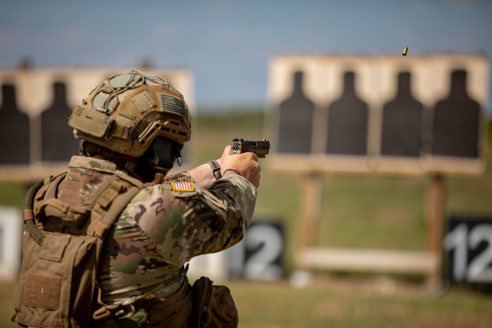 Oklahoma Army National Guard Soldiers compete in the Sergeant Major’s Match and Governor's Twenty Marksmanship Competition