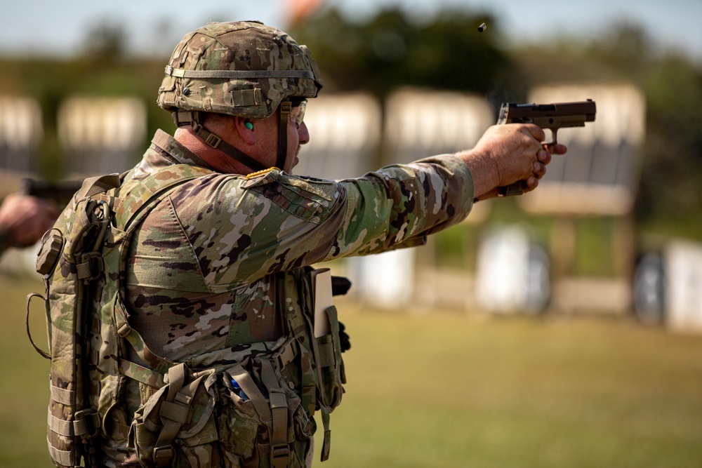 Oklahoma Army National Guard Soldiers compete in the Sergeant Major’s Match and Governor's Twenty Marksmanship Competition