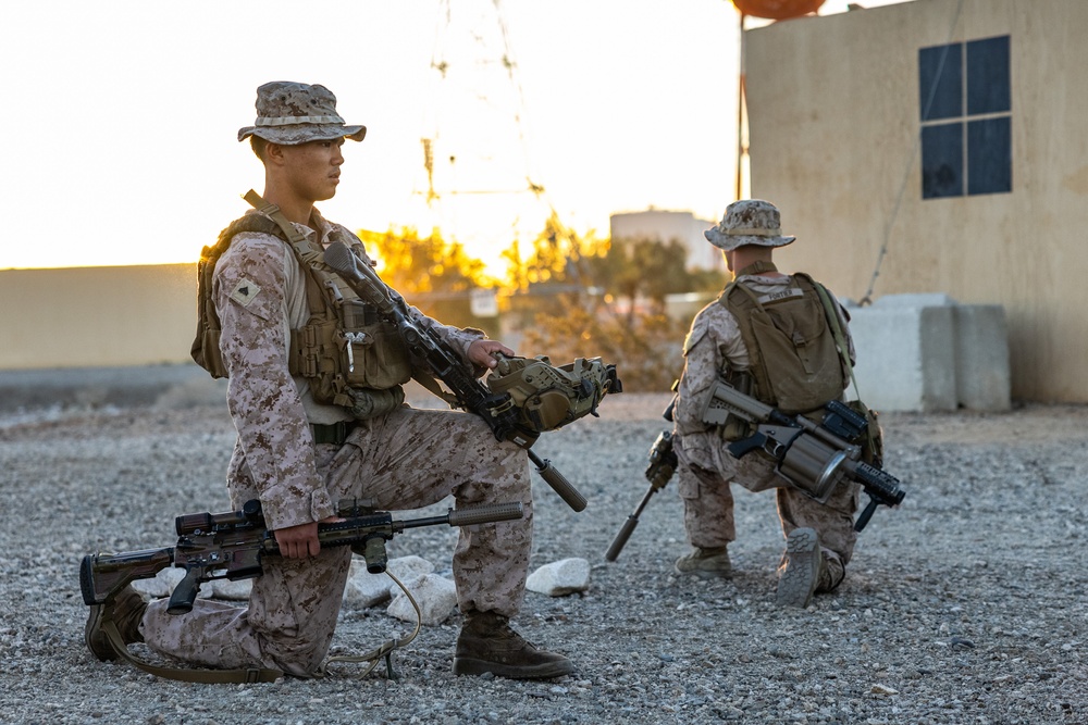 3/2 Marines conduct CASEVAC training