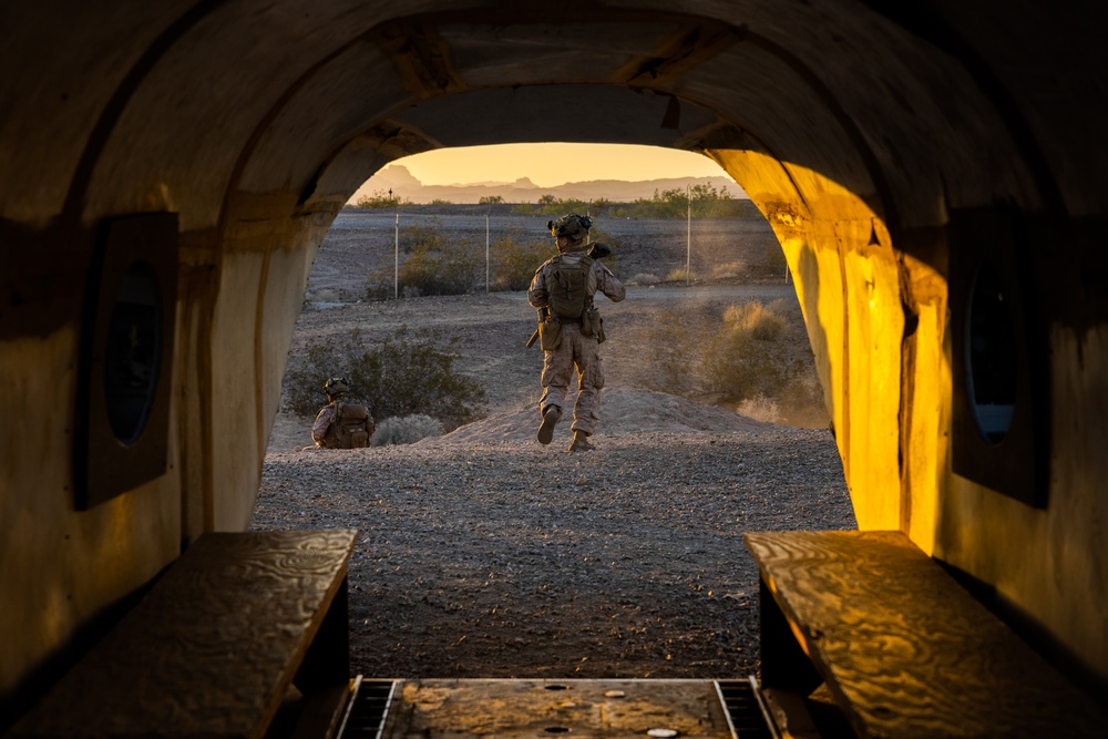 3/2 Marines Conduct CASEVAC Training