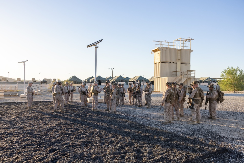 3/2 Marines Conduct CASEVAC Training