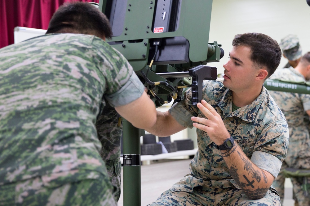 Sharpen Your Mind; Marines with 2d LAAD visit ROKMC during KMEP 23