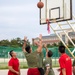 Give it Your Best Shot! 2d LAAD Challenges 1st ROK MarDiv to Basketball