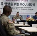 Garrison &amp; Seongnam city signing ceremony strengthens community relationship