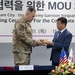 Garrison &amp; Seongnam city signing ceremony strengthens community relationship