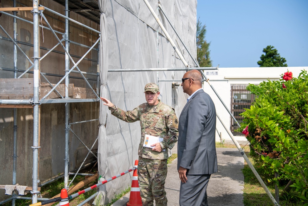 Assistant Secretary of the Air Force for Energy, Installations and Environment visits Kadena