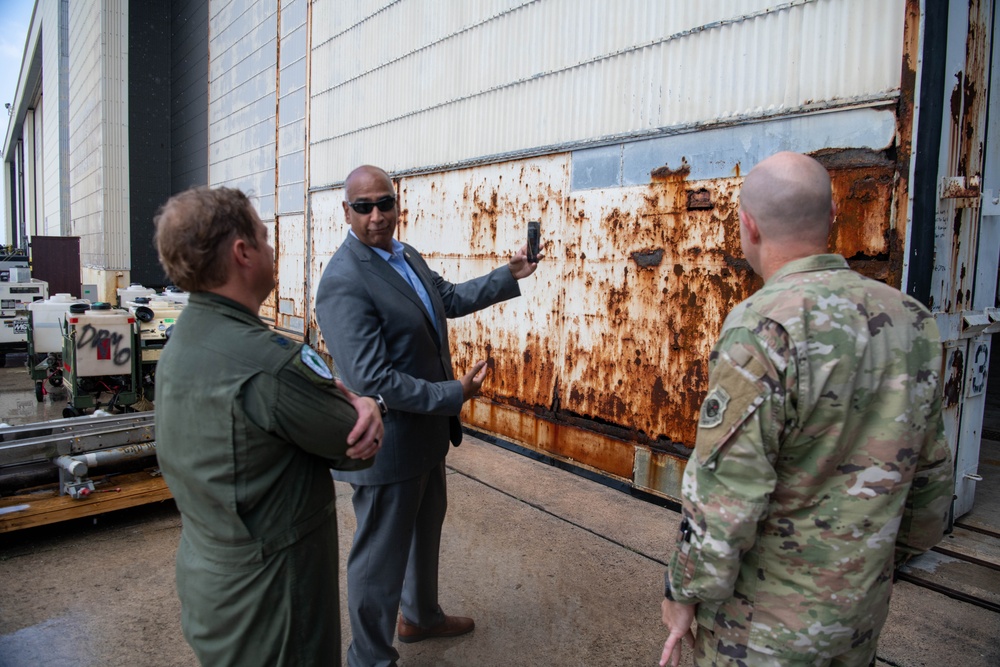 Assistant Secretary of the Air Force for Energy, Installations and Environment visits Kadena