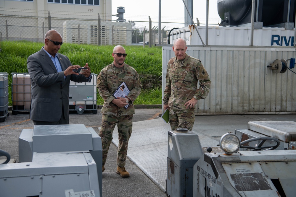 Assistant Secretary of the Air Force for Energy, Installations and Environment visits Kadena