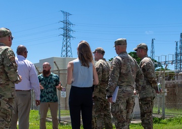 Assistant Secretary of the Air Force for Energy, Installations and Environment visits Kadena