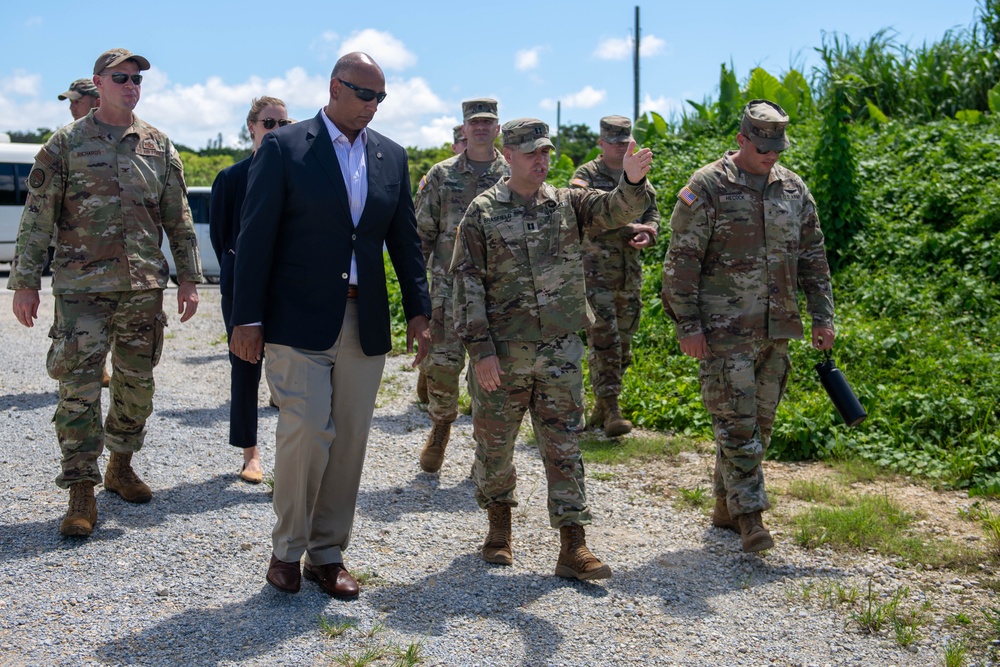 Assistant Secretary of the Air Force for Energy, Installations and Environment visits Kadena