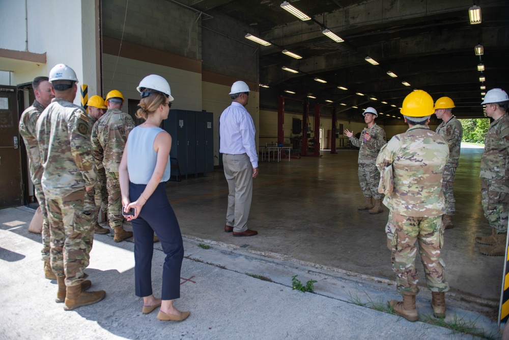 Assistant Secretary of the Air Force for Energy, Installations, and Environment visits Kadena