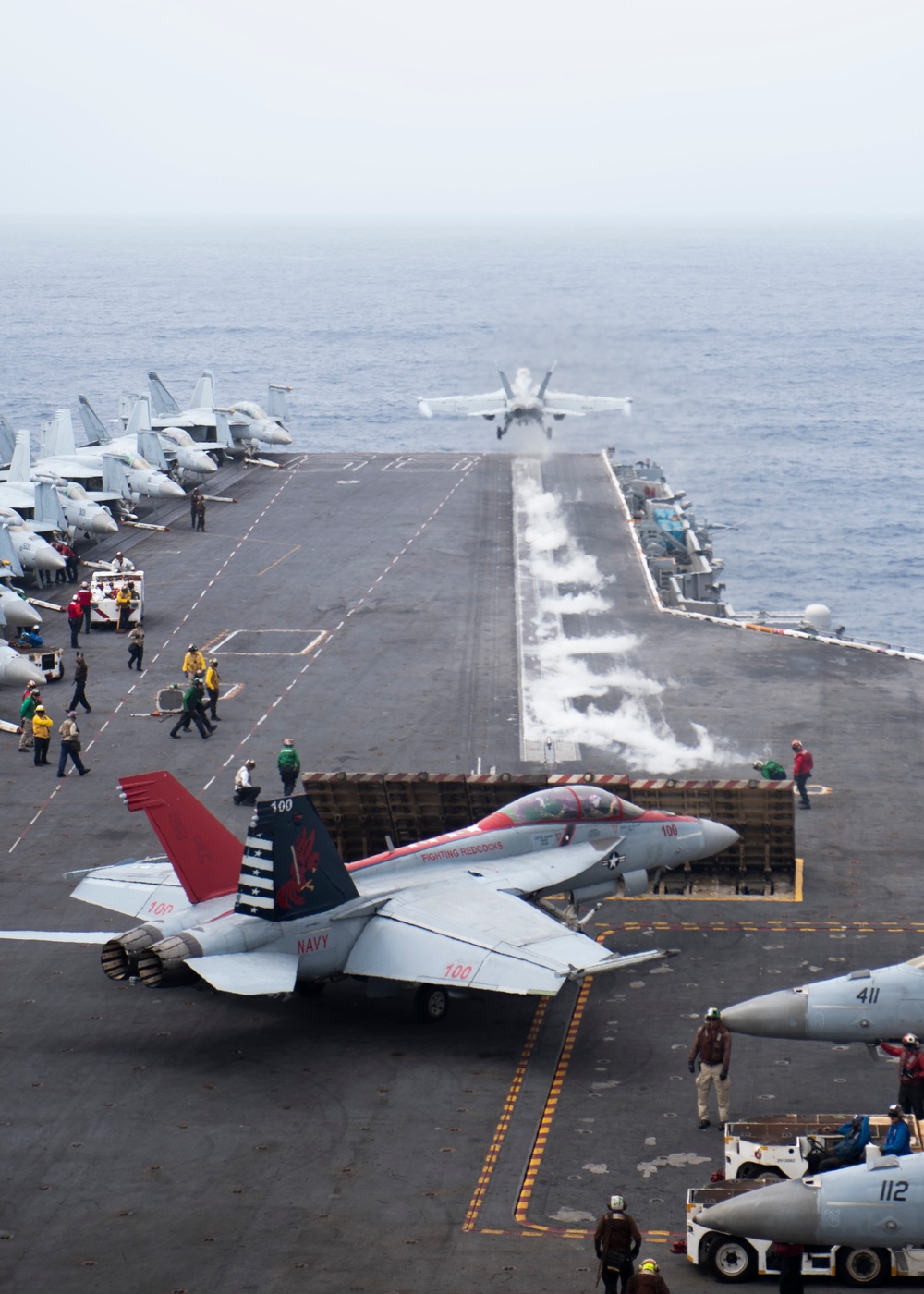 USS Nimitz conducts flight operations