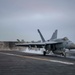 Jet Launches Off Flight Deck