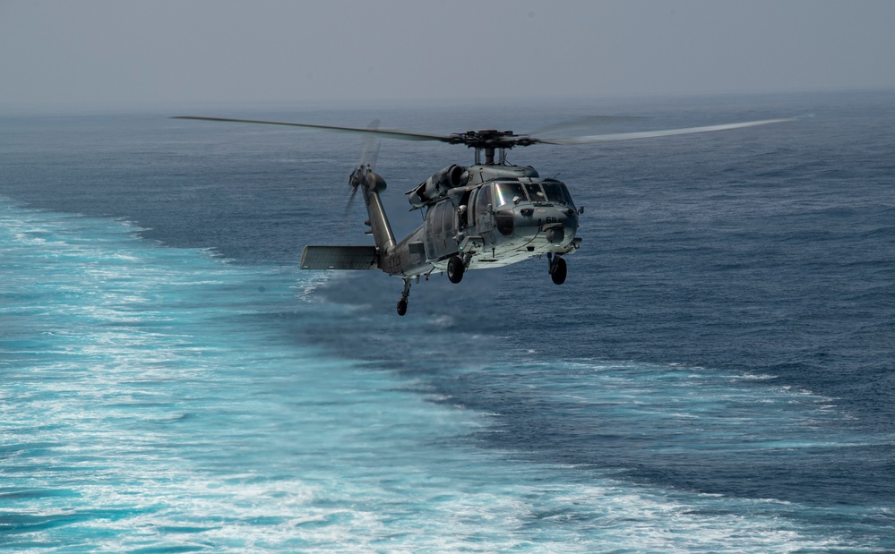 Nimitz Conducts Flight Deck Operations