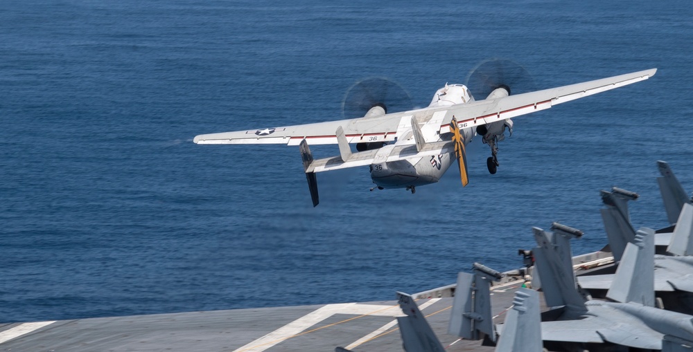 Nimitz Conducts Flight Deck Operations