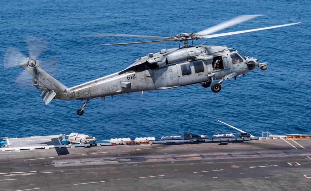 Nimitz Conducts Flight Deck Operations