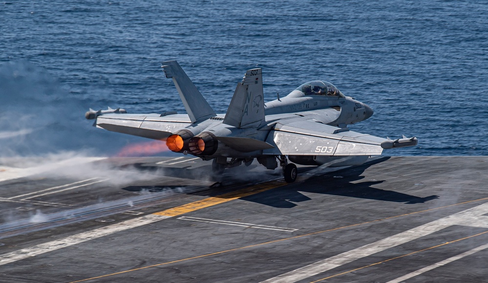 Nimitz Conducts Flight Deck Operations