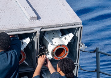 USS America (LHA 6) Conducts NATO Missile Upload