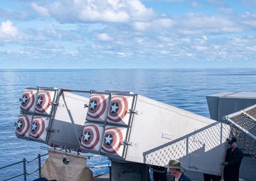 USS America (LHA 6) Conducts NATO Missile Upload