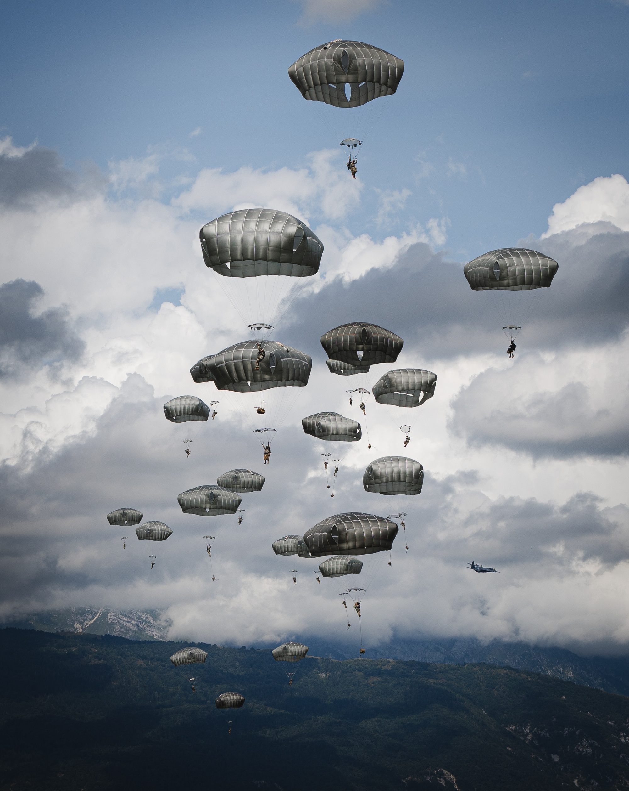 DVIDS - Images - Airborne operation at Juliet Drop Zone in Pordenone,  Italy, Jan. 13 [Image 13 of 15]