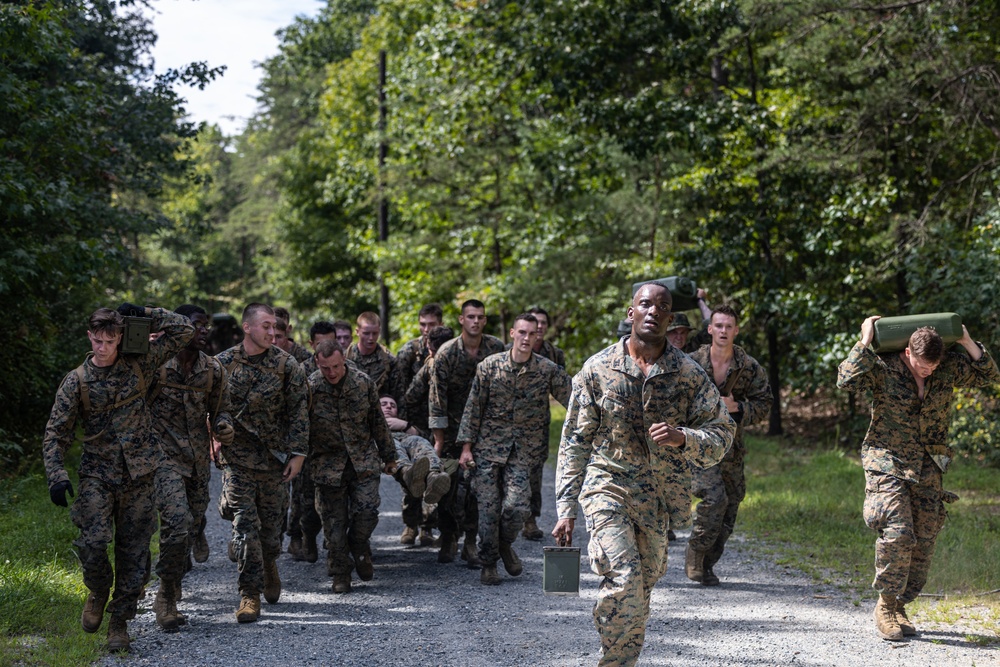 Marine Barracks Washington Bravo Company Hosts a Field Meet on Marine Corps Base Quantico