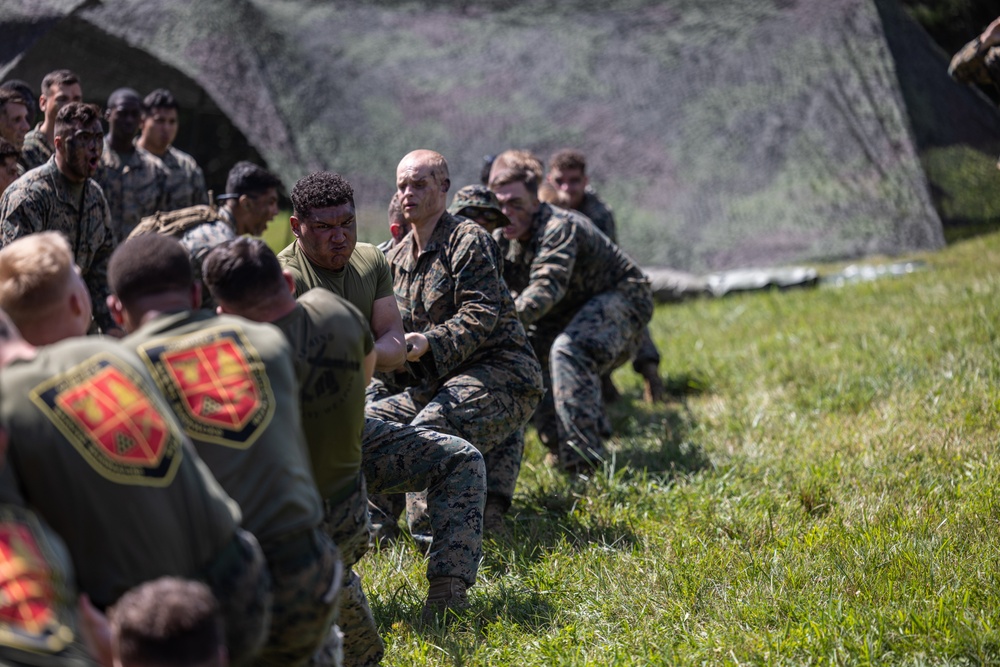 Marine Barracks Washington Bravo Company Hosts a Field Meet on Marine Corps Base Quantico